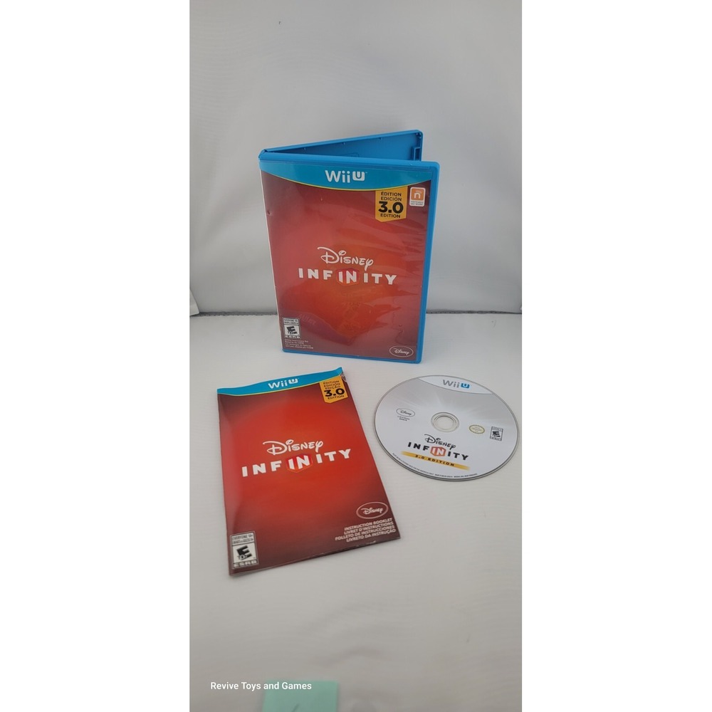 Disney Infinity 3.0 Edition Nintendo Wii U, 2015 CIB Complete Tested and Working